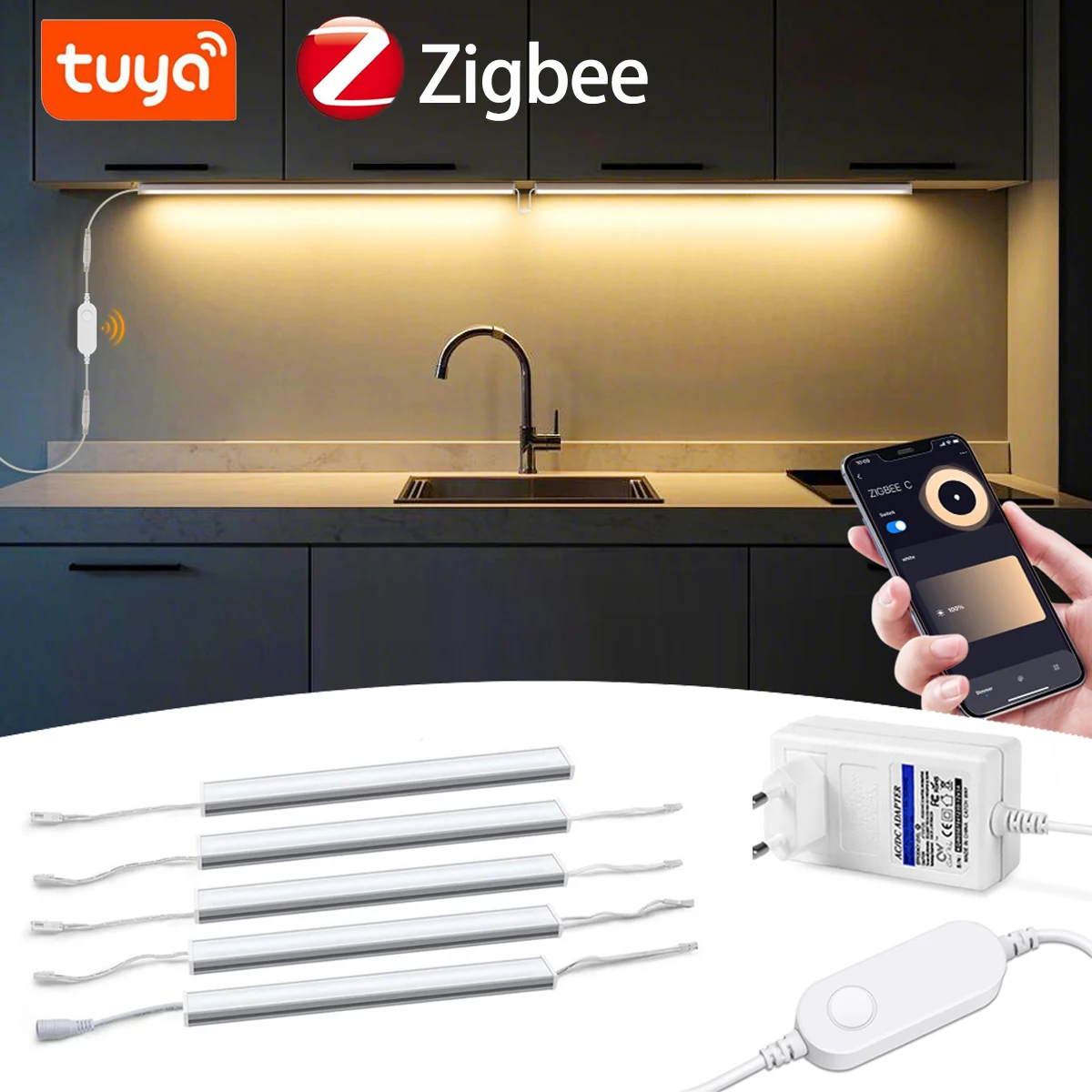 Home Decor App Free - Smart Zigbee LED Lamp Under Cabinet