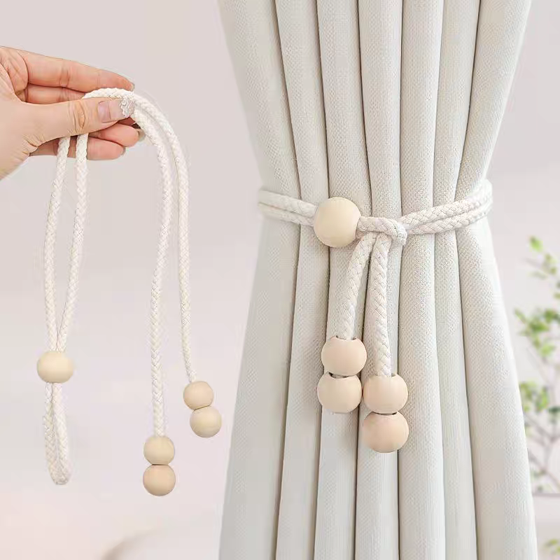 Home Decor Curtains - 2pcs modern minimalist curtain straps, hanging