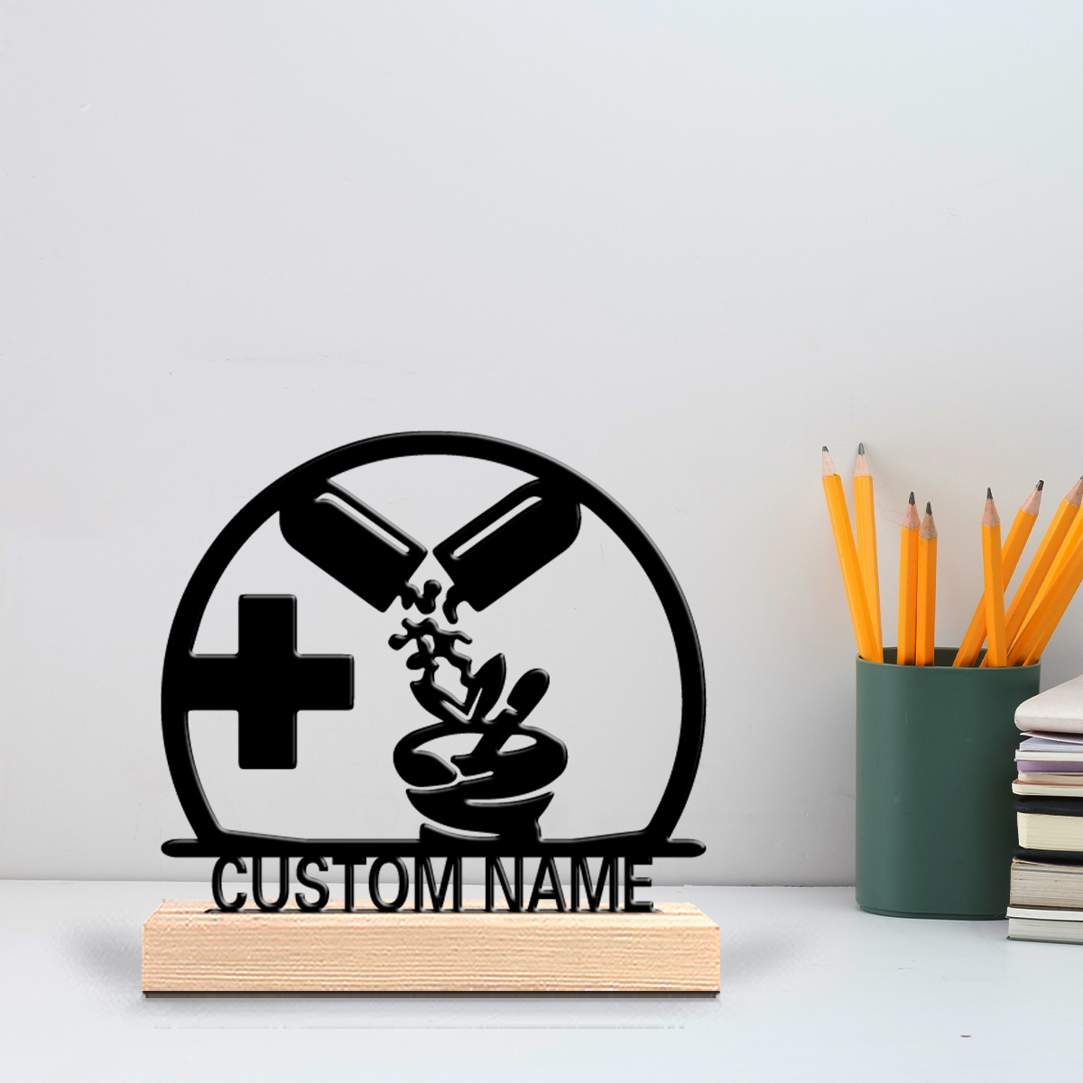 Home Decor Living - 1pc New Design Personalized Custom Pharmacist