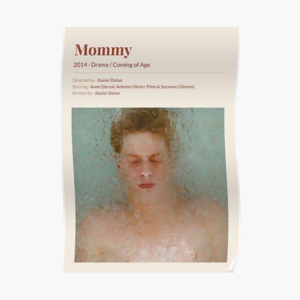 Xavier Home Decor - Mommy 2014 Xavier Dolan Movie Poster