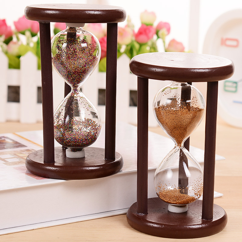 Home Decor Retro - WW retro simple wooden hourglass, home