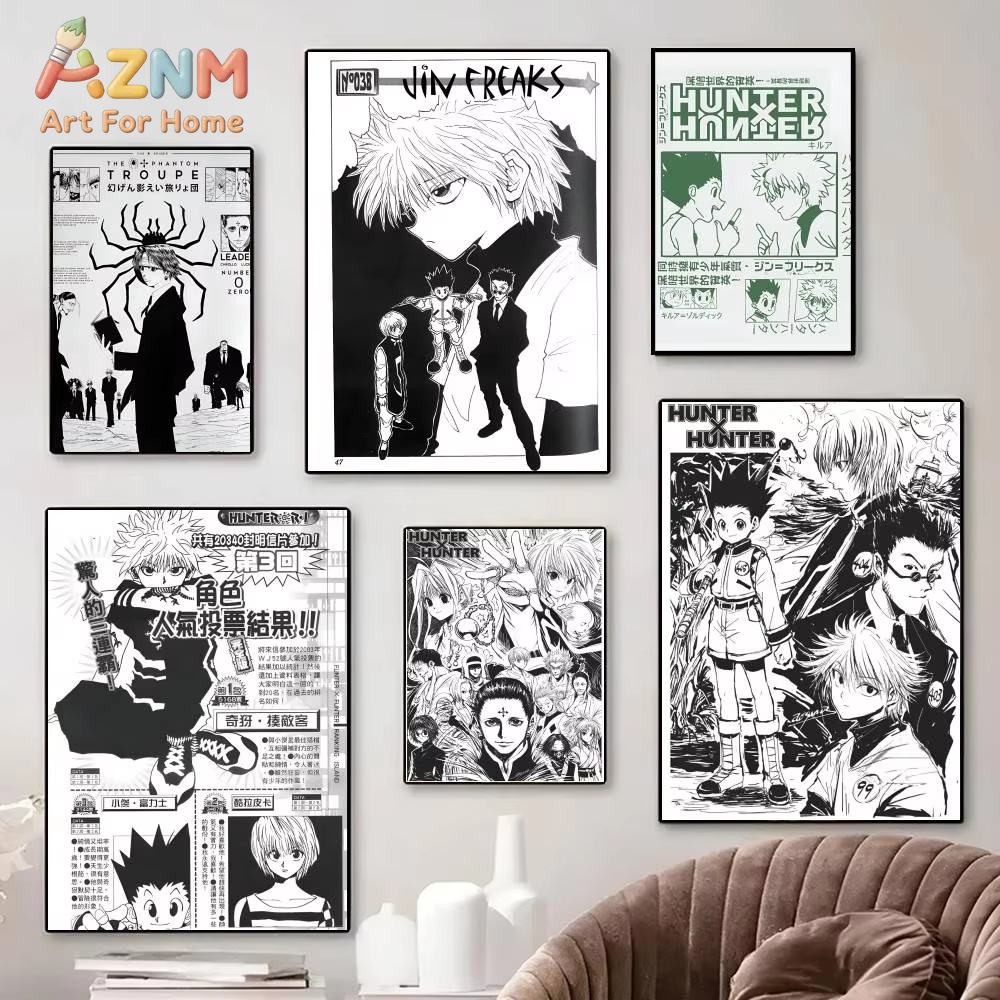 Home Decor Scrap - 1pcs H-Hunter x hunter Paper Print