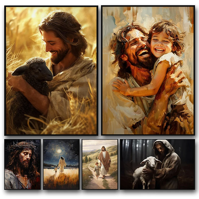Home Decor Zen - Classic Jesus Christ Walking on Water