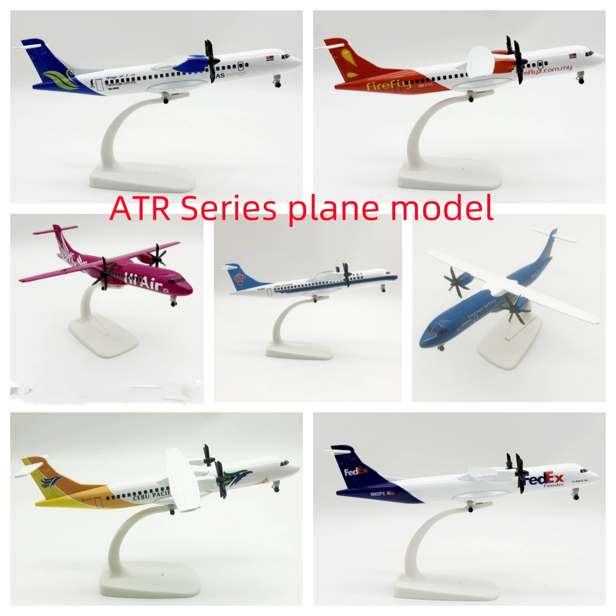 Home Decor Enthusiast - Alloy Metal Scale ATR Series Airlines