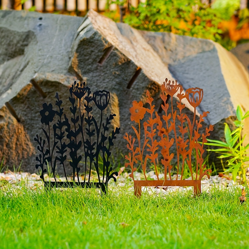 Rustic Metal Wildflower Garden - đánh giá và giá Home Decor Enthusiast