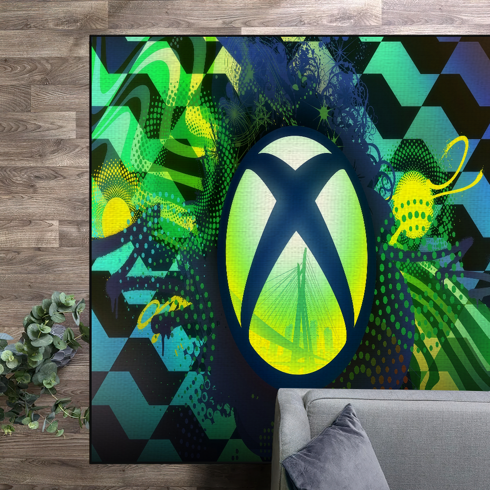 Logo Game X-Xbox Small Carpet  - đánh giá và giá Home Decor Xbox Games