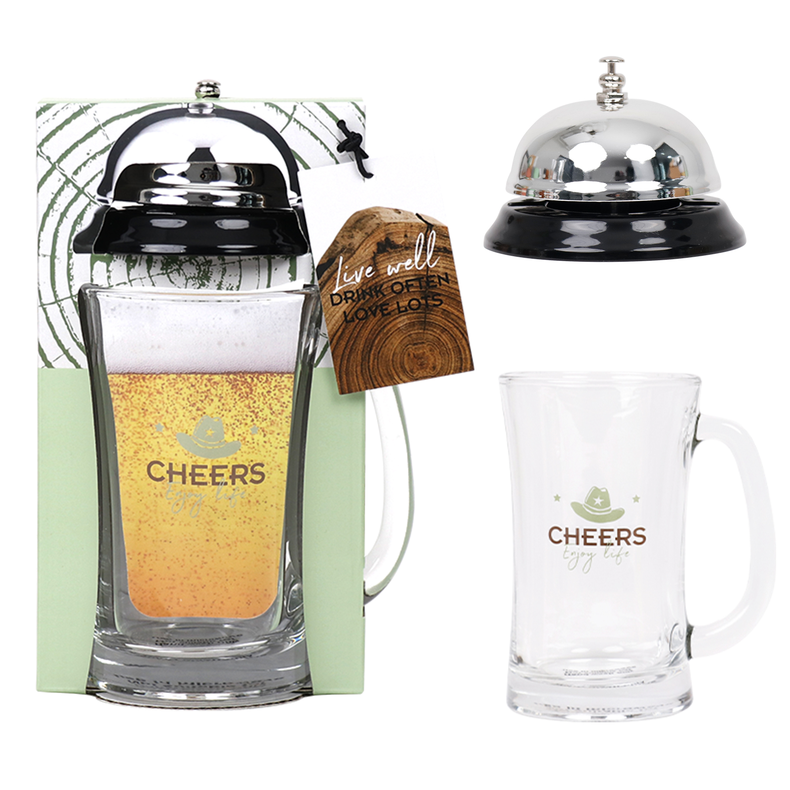 Novelty Beer Stein & Beer Bell - đánh giá và giá Home Decor Enthusiast