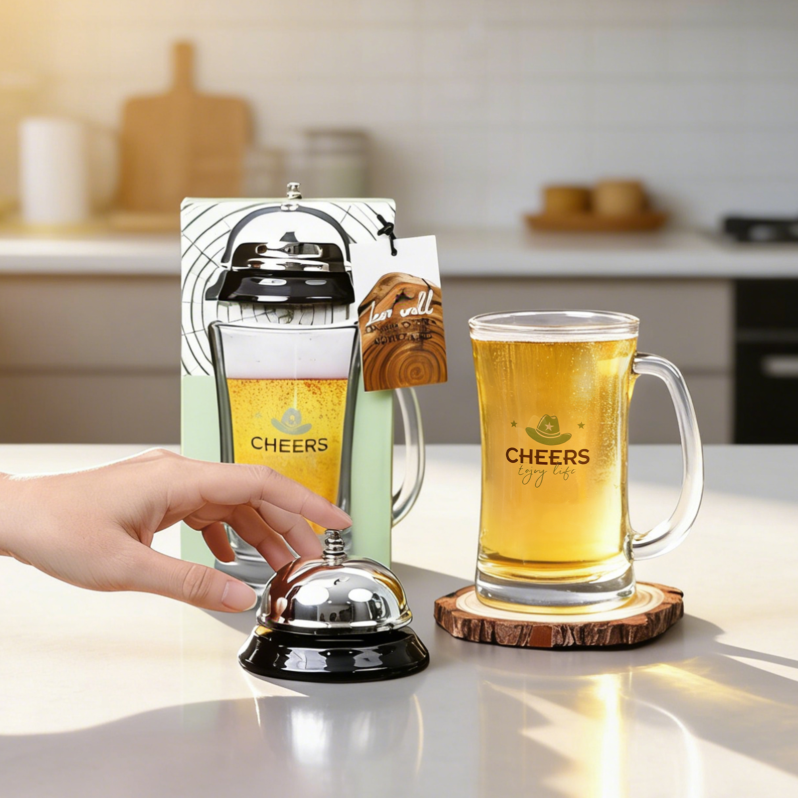 Novelty Beer Stein & Beer Bell - đánh giá và giá Home Decor Enthusiast