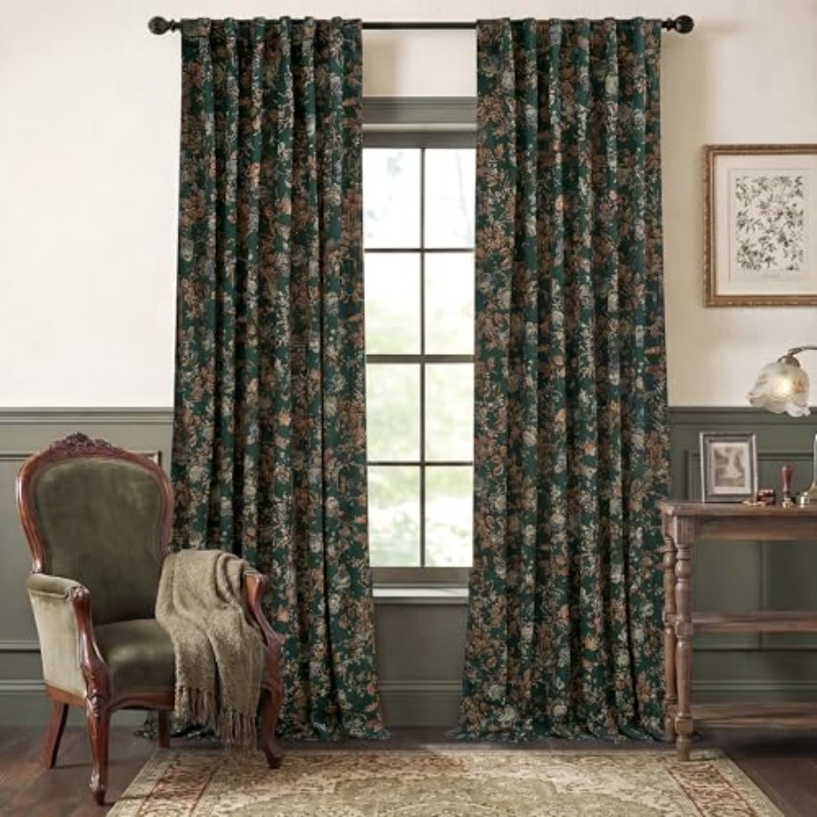Velvet Curtains Print Curtains - đánh giá và giá Home Decor Curtains