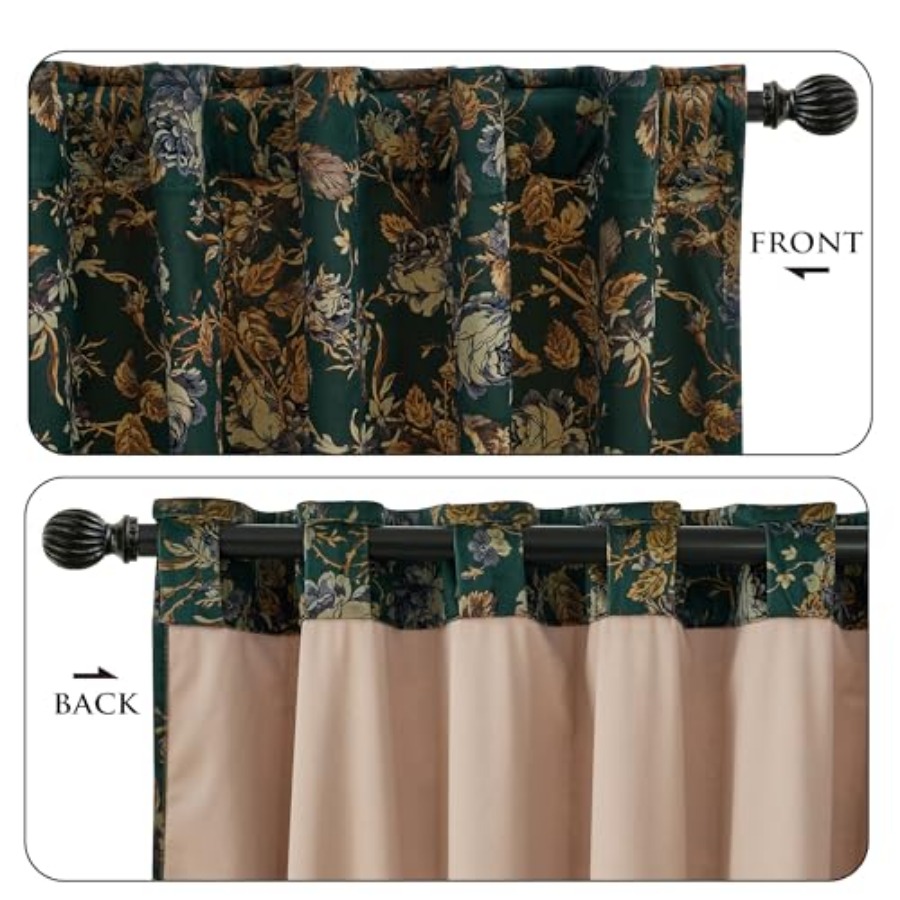 Velvet Curtains Print Curtains - đánh giá và giá Home Decor Curtains