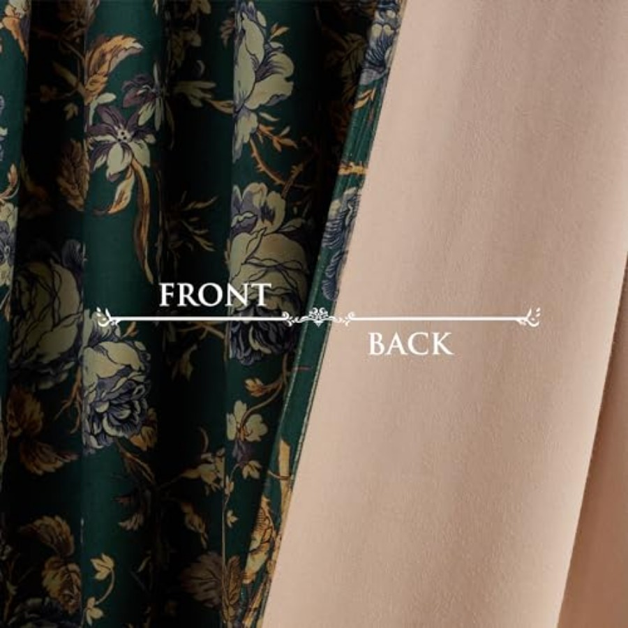 Velvet Curtains Print Curtains - đánh giá và giá Home Decor Curtains