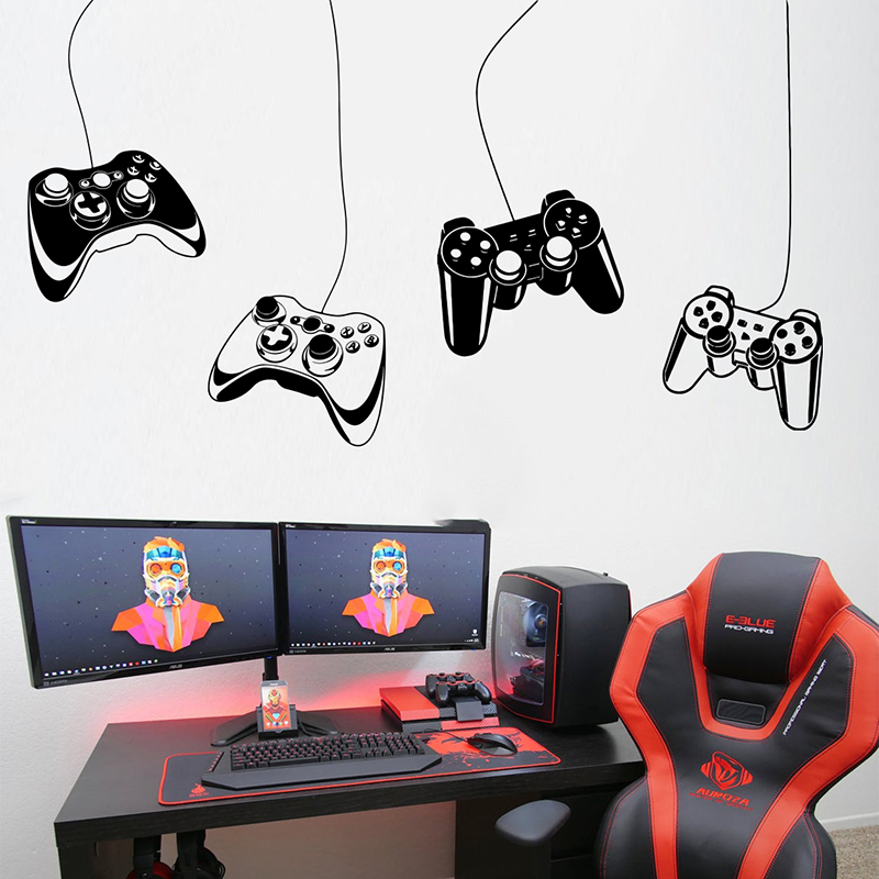 4Pcs Game Controller Wall Stic - đánh giá và giá Home Decor Xbox Games