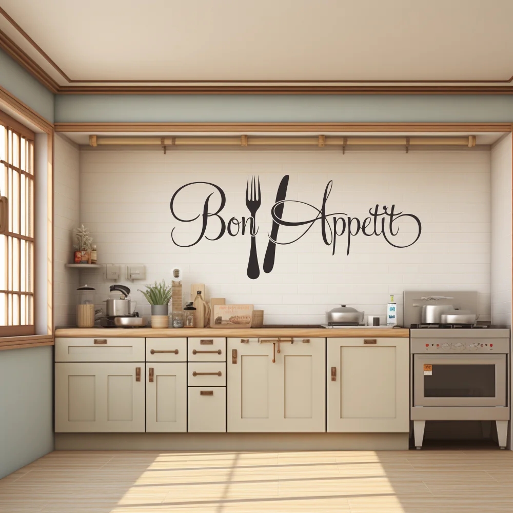 1 pc Bon Appétit with Fork and - đánh giá và giá Home Decor App Free