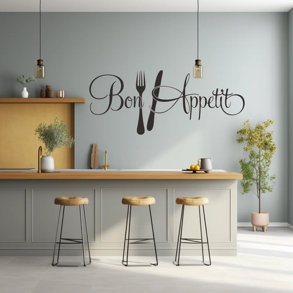 1 pc Bon Appétit with Fork and - đánh giá và giá Home Decor App Free