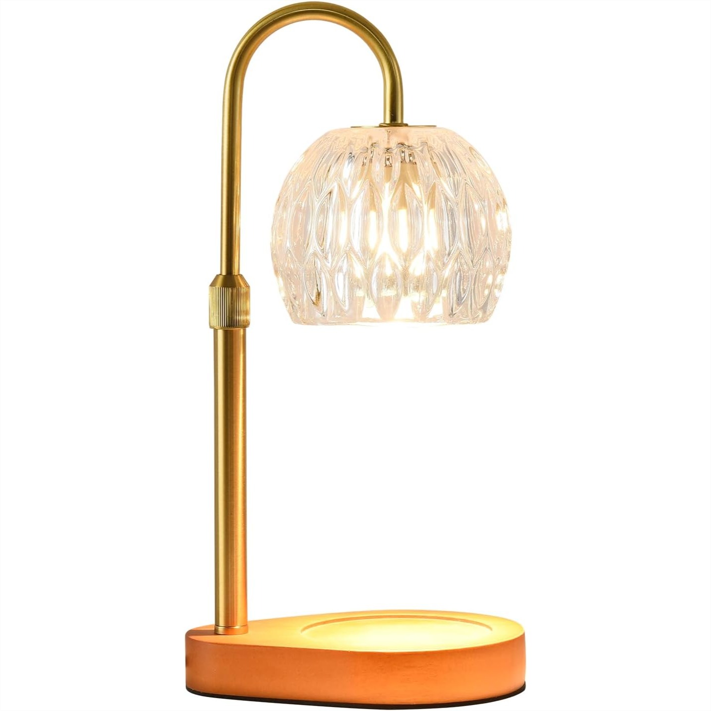 Candle Warmer Lamp with Crysta - đánh giá và giá Home Decor Gold