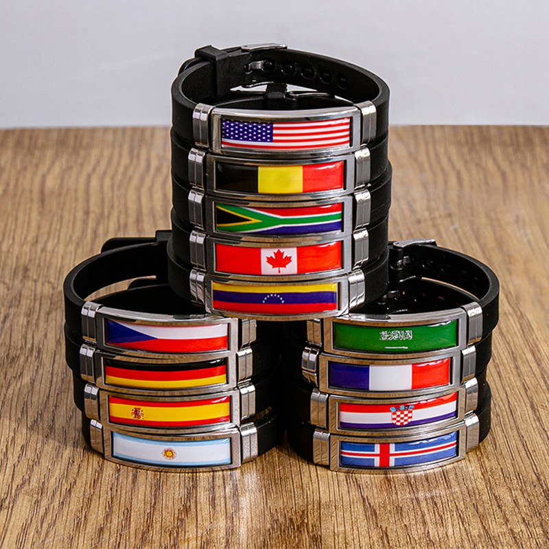 Fashion National Flag Bracelet - đánh giá và giá Home Decor Canada
