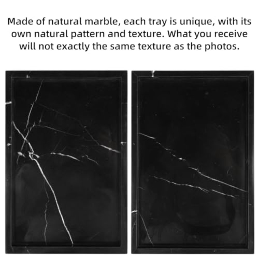 Marble Bathroom Vanity Tray, N - đánh giá và giá Home Decoration