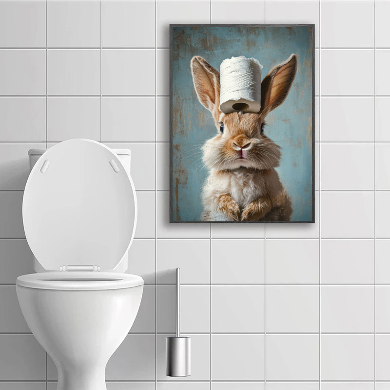 Cartoon Cute Funny Animals wit - đánh giá và giá Home Decor Scrap