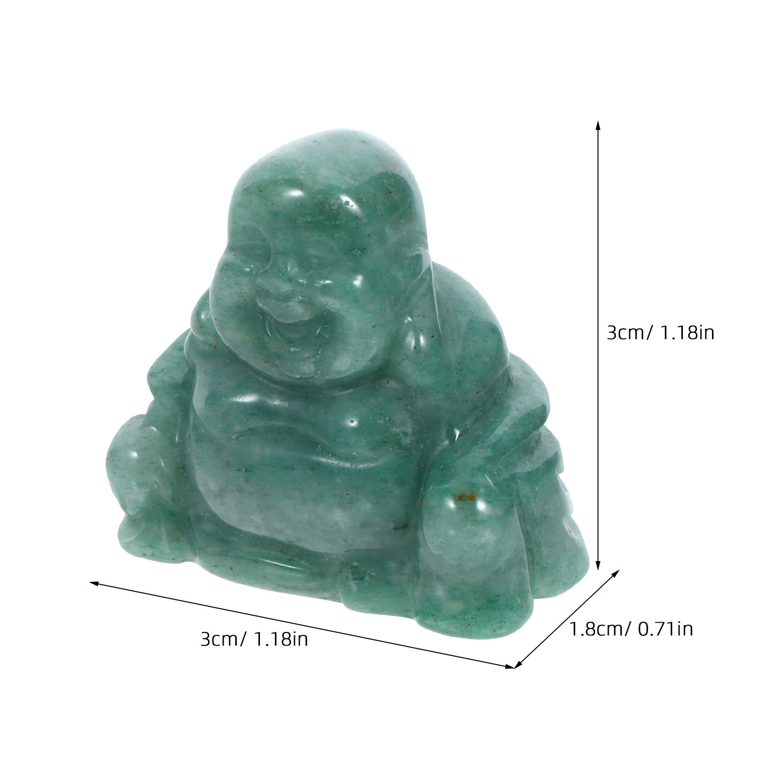 Crystal Buddha Statue Small De - đánh giá và giá Home Decor Zen