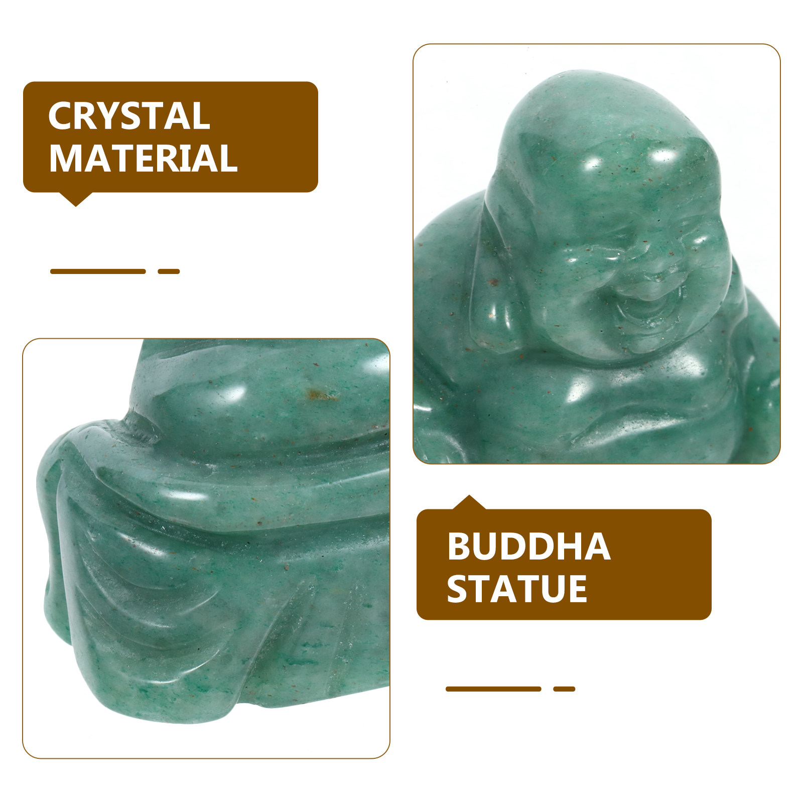 Crystal Buddha Statue Small De - đánh giá và giá Home Decor Zen
