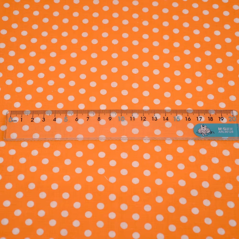 50X150CM White Orange Polka Do - đánh giá và giá Home Decor Scrap