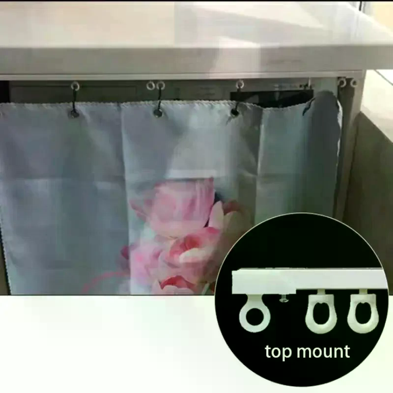 Self Adhesive Curtain Sliding  - đánh giá và giá Home Decor Curtains