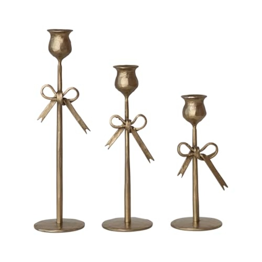 3-Piece Hand-Forged Bow Shaped - đánh giá và giá Home Decor Gold