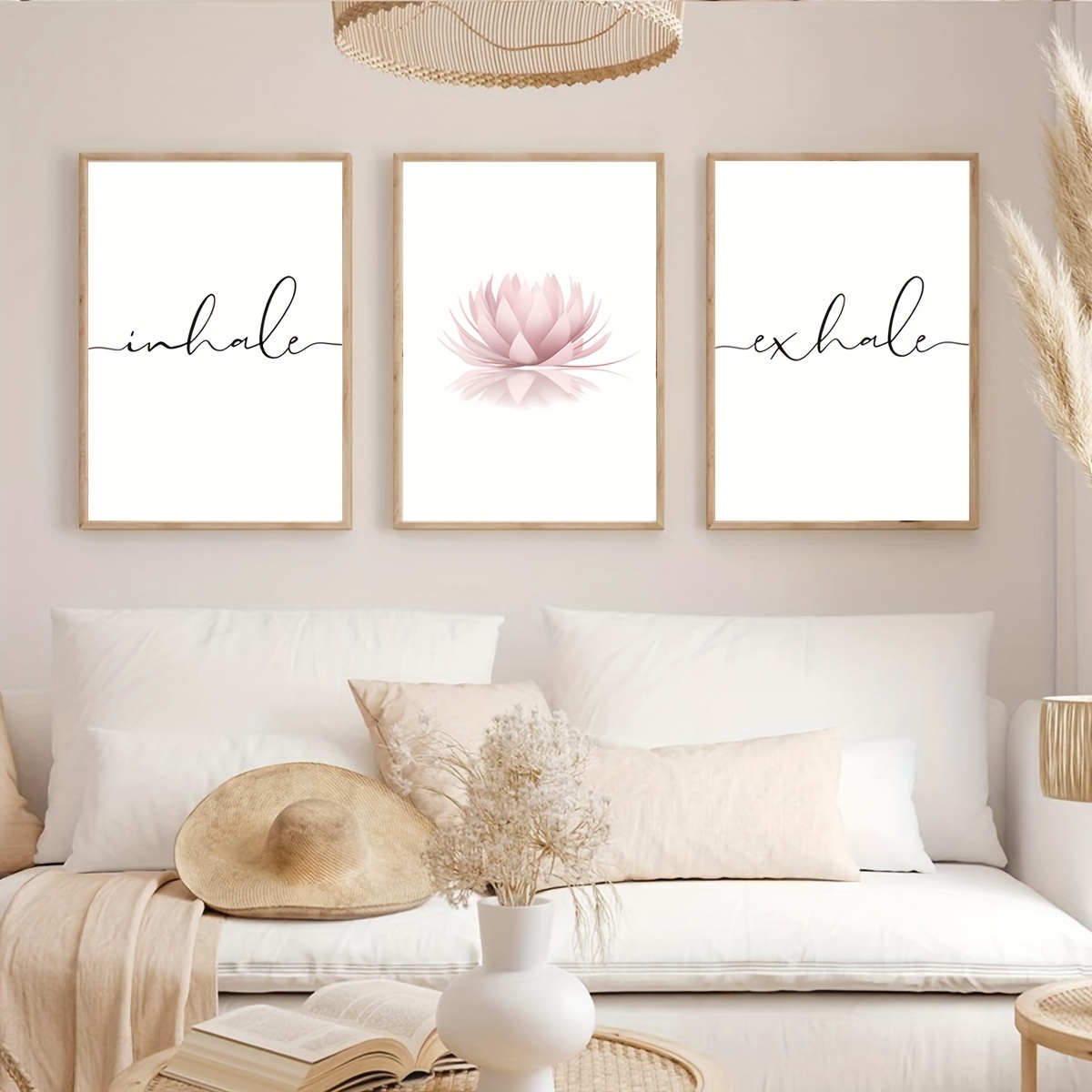 3pcs/set Inhale Exhale Zen Abs - đánh giá và giá Home Decor Zen