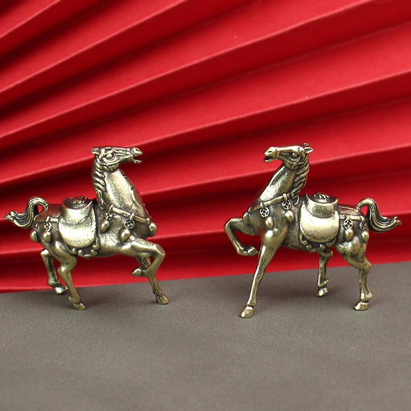 Brass War Horse Small Ornament - đánh giá và giá Home Decor Enthusiast