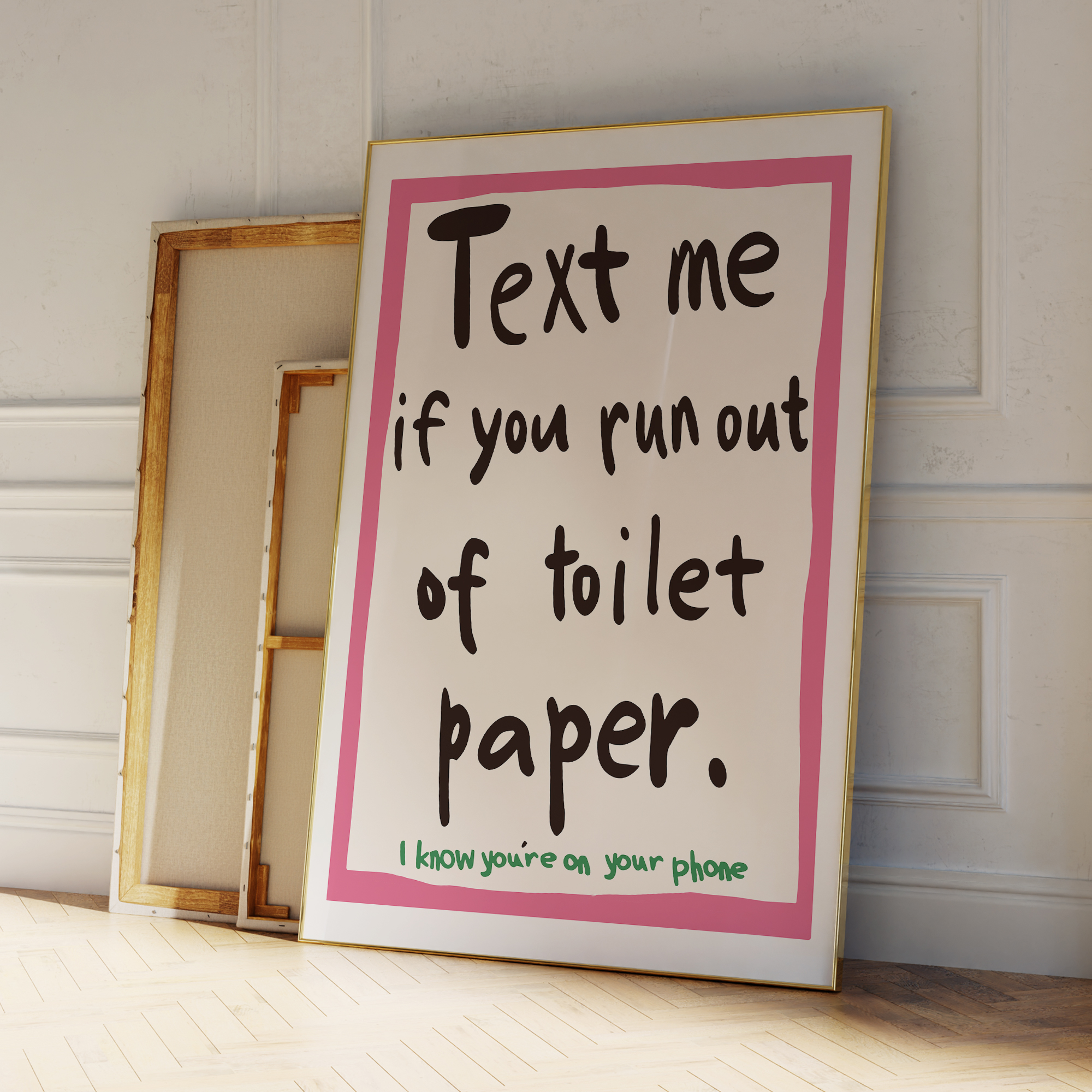 Modern Text Me If You Run Out  - đánh giá và giá Home Decor Scrap
