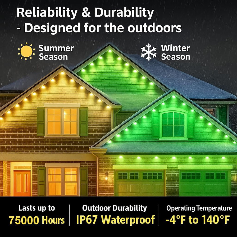 45M 90LEDs Permanent Outdoor L - đánh giá và giá Home Decor App Free