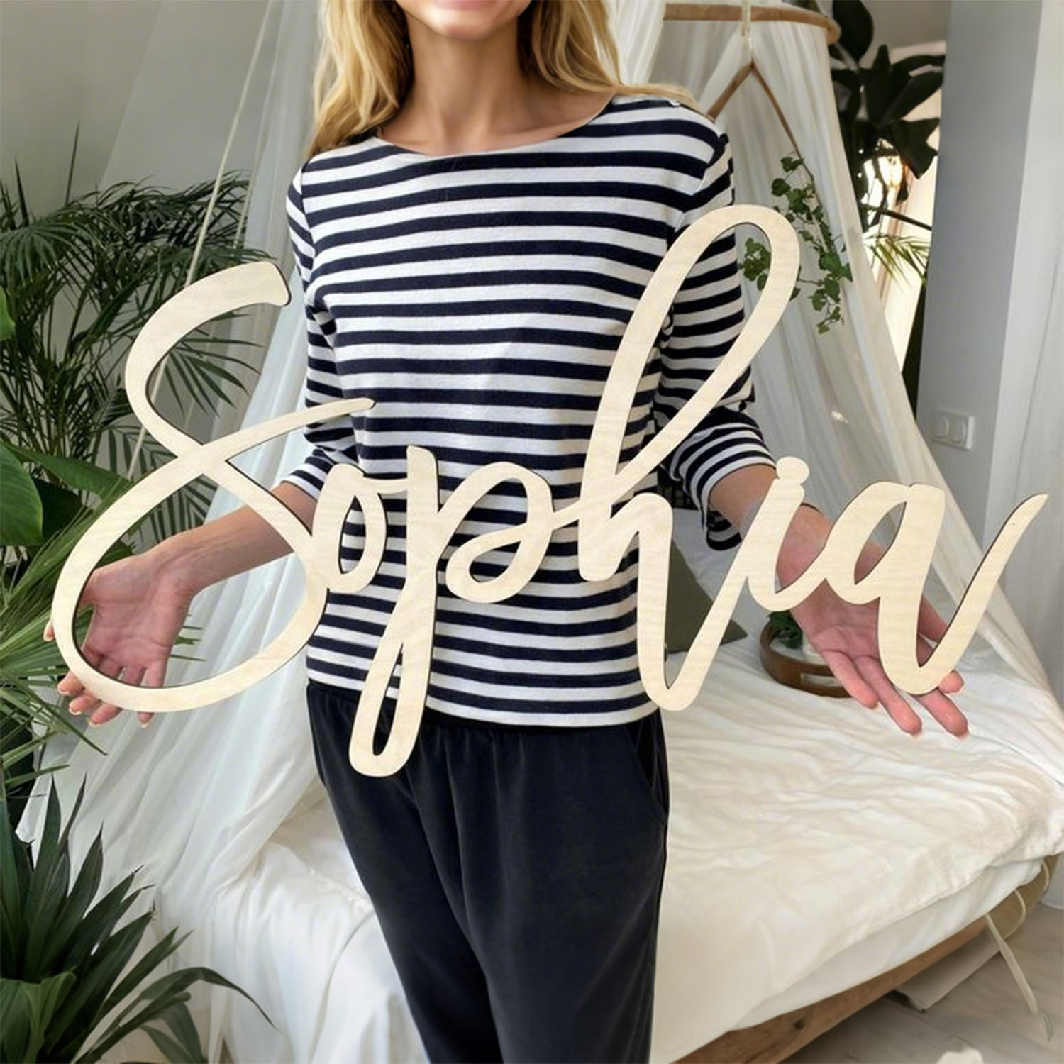 1pc Personalized Wooden Name S - đánh giá và giá Home Decor For Birthday