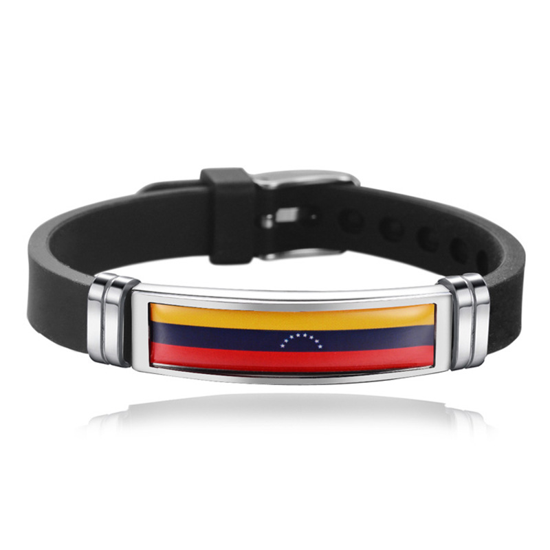 Spain Flag Leather Bracelet Fr - đánh giá và giá Home Decor Canada