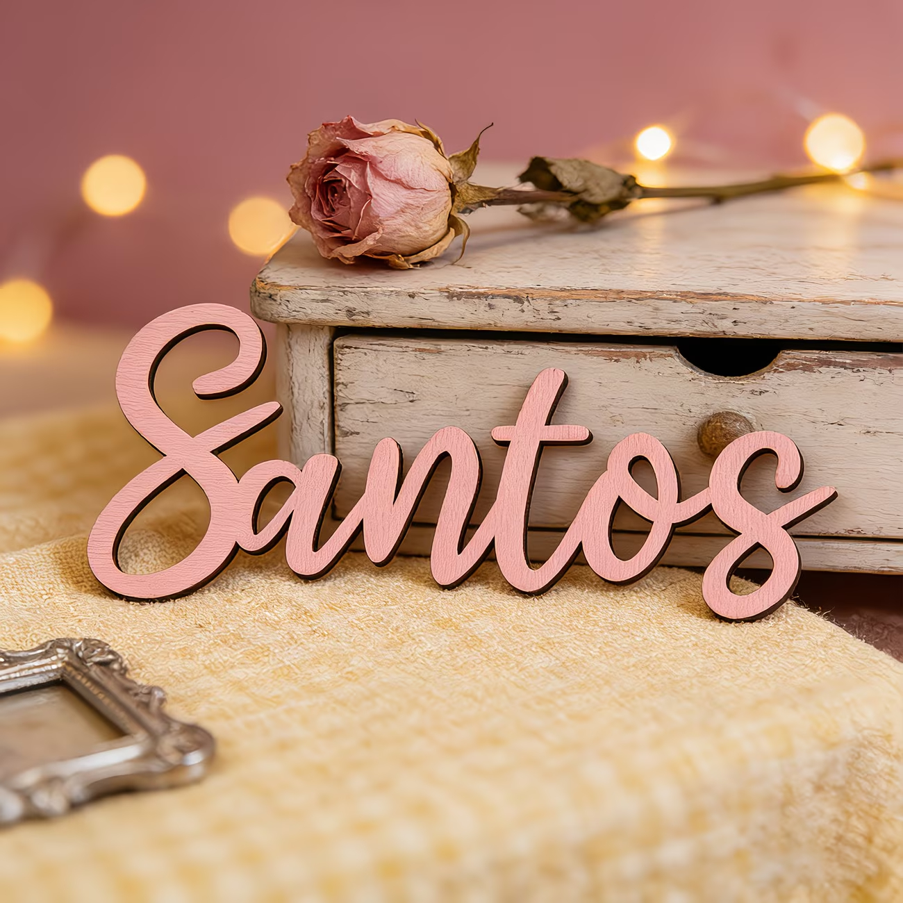 1pc personalized custom wooden - đánh giá và giá Home Decor Living