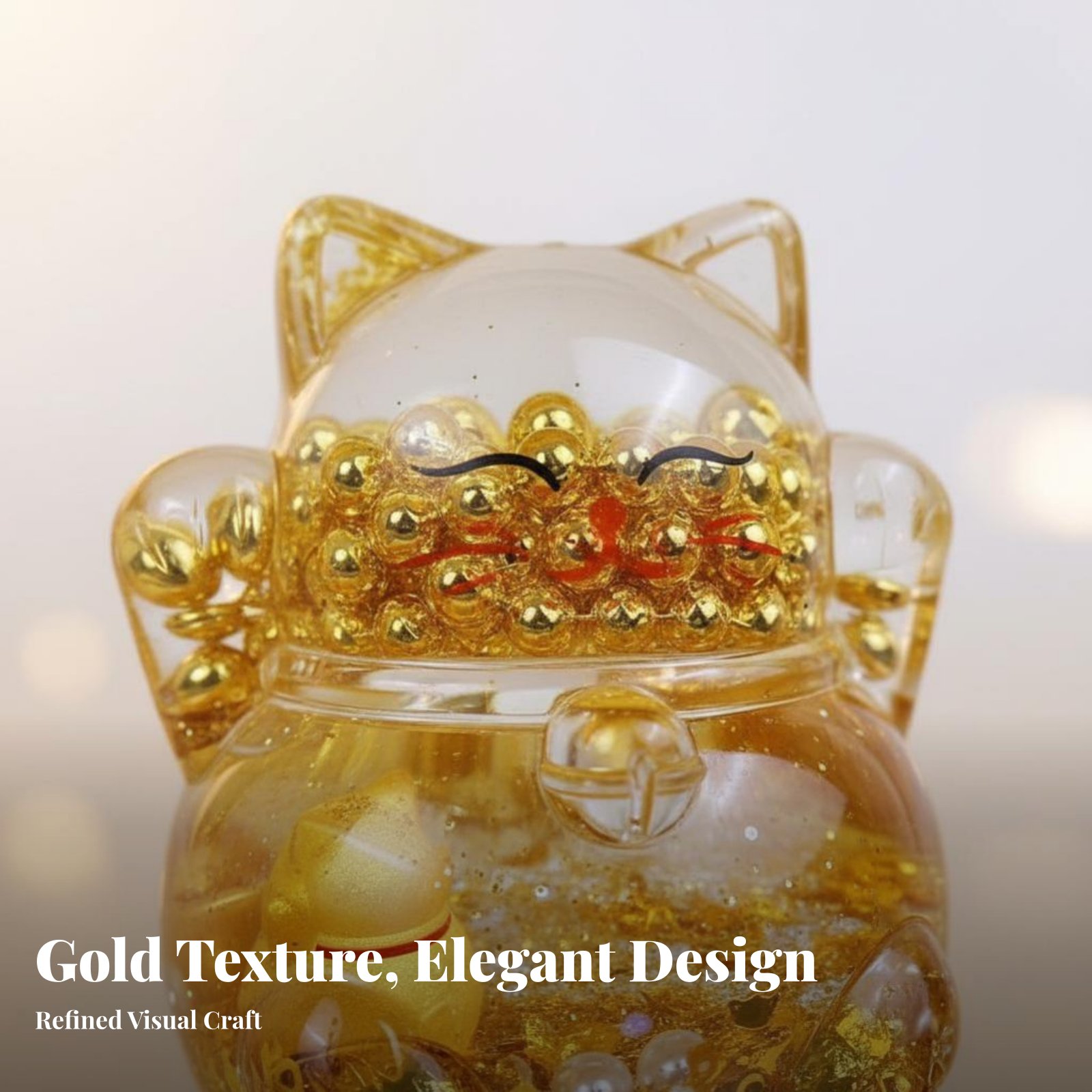 Fortune Cat Decoration, Flashi - đánh giá và giá Home Decor Gold
