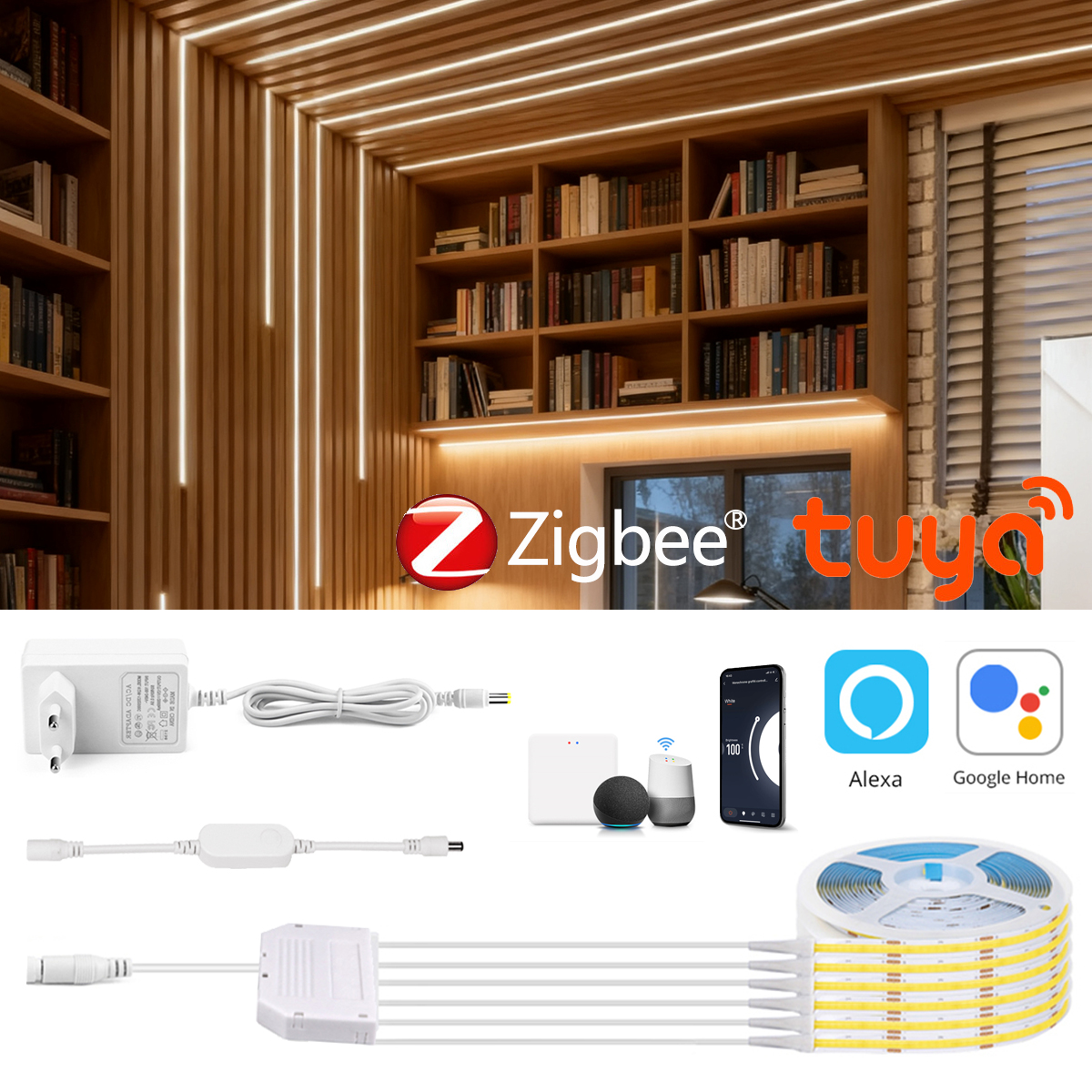 Tuya Zigbee Smart Home LED Wal - đánh giá và giá Home Decor App Free