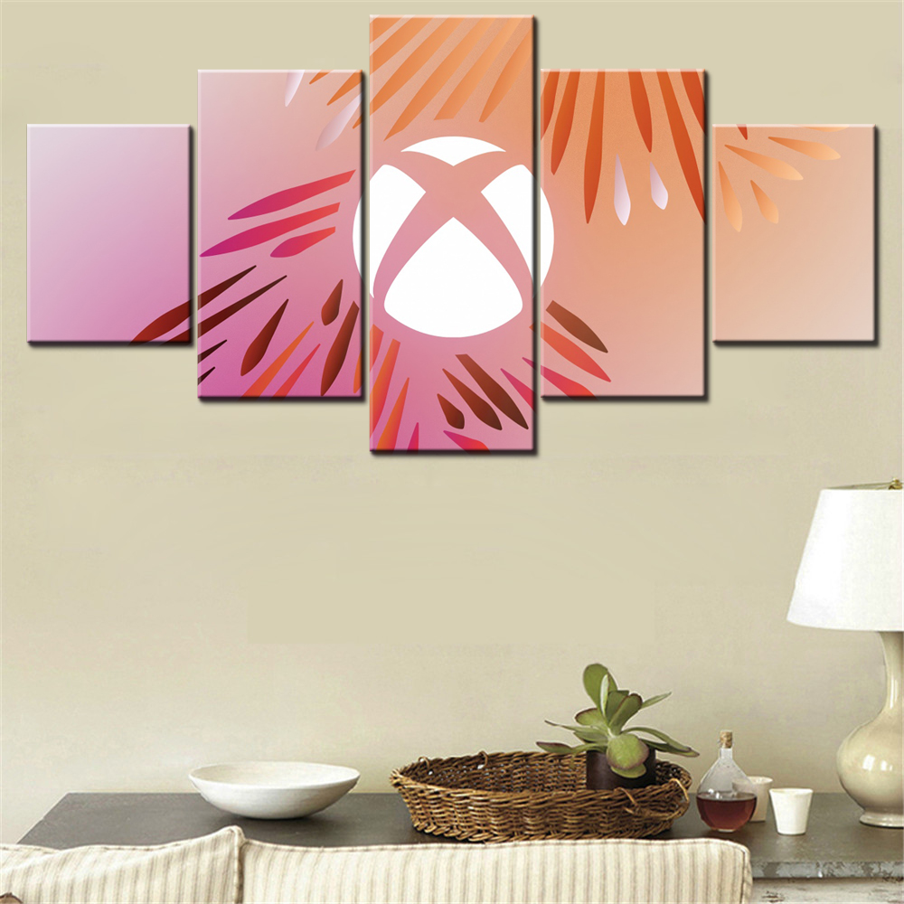 5 Pieces Canvas Wall Arts Post - đánh giá và giá Home Decor Xbox Games