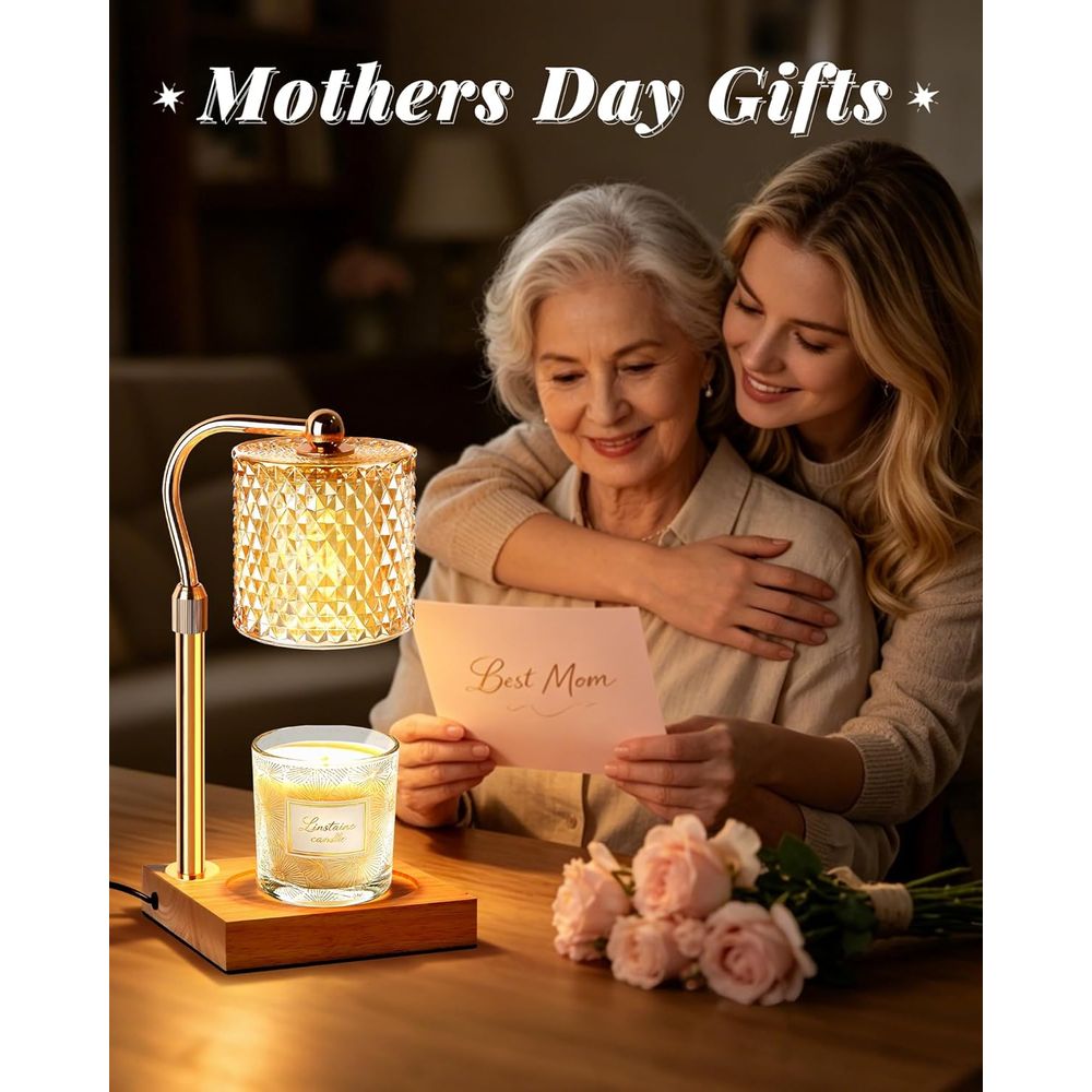 Adjustable Height Candle Warme - đánh giá và giá Home Decor Gold