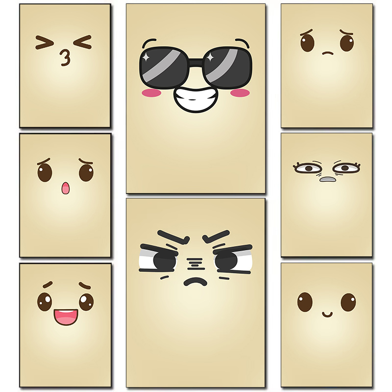 Surprise Cute Face Emoji Patte - đánh giá và giá Home Decor Emoji