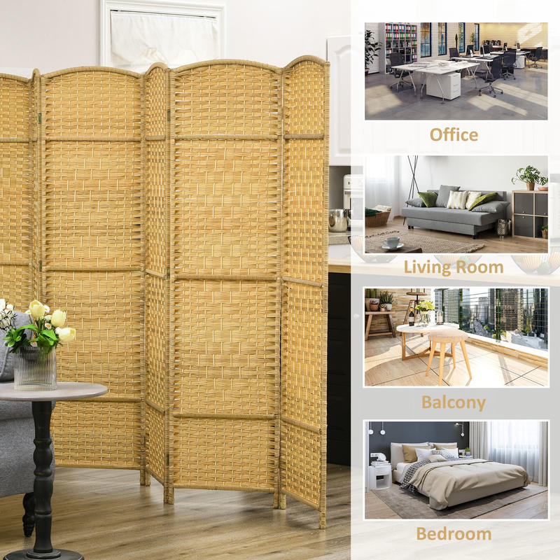 HOMCOM Folding Room Divider Sc - đánh giá và giá Room Divider Screen