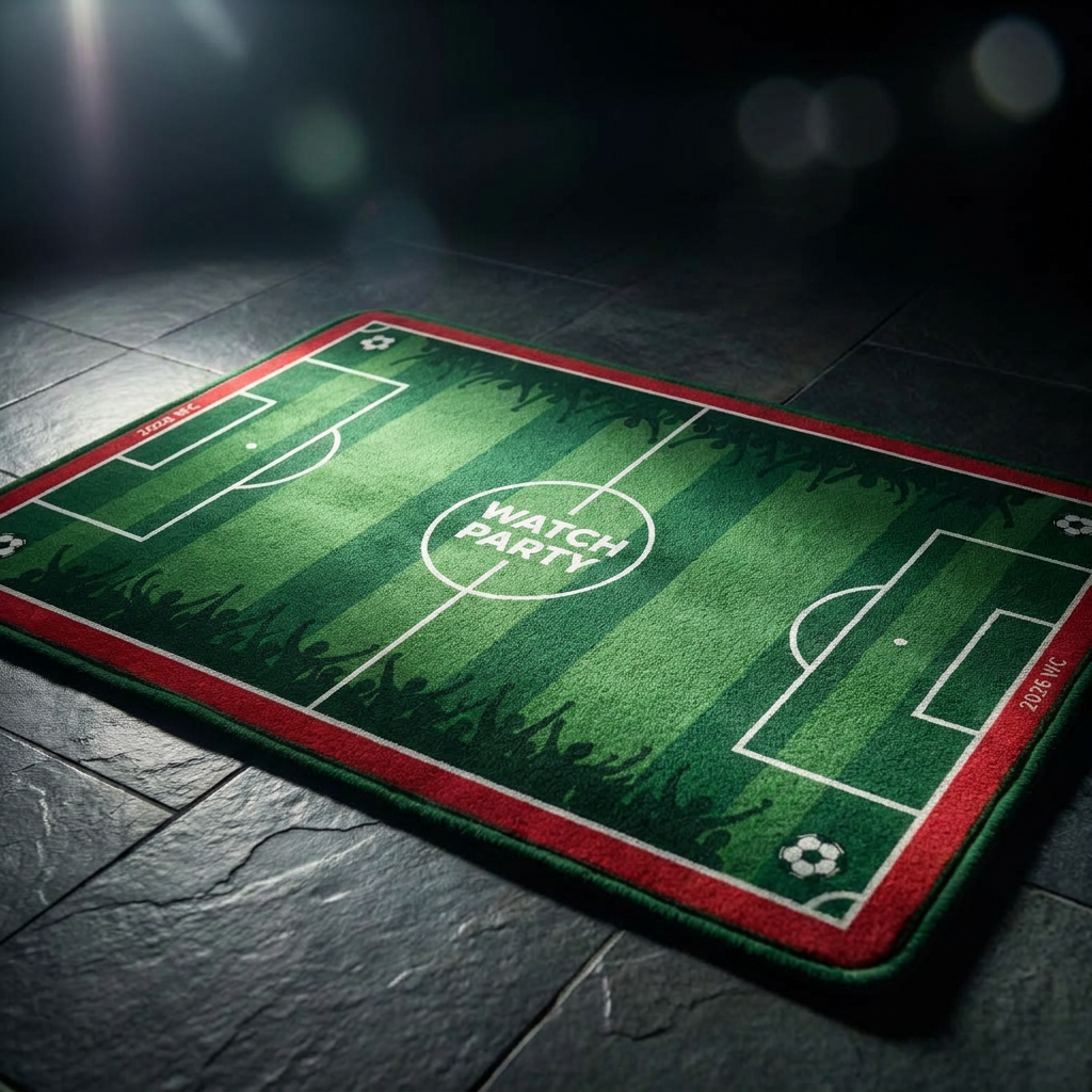Football Field Pattern floor m - đánh giá và giá Home Decor Living Room