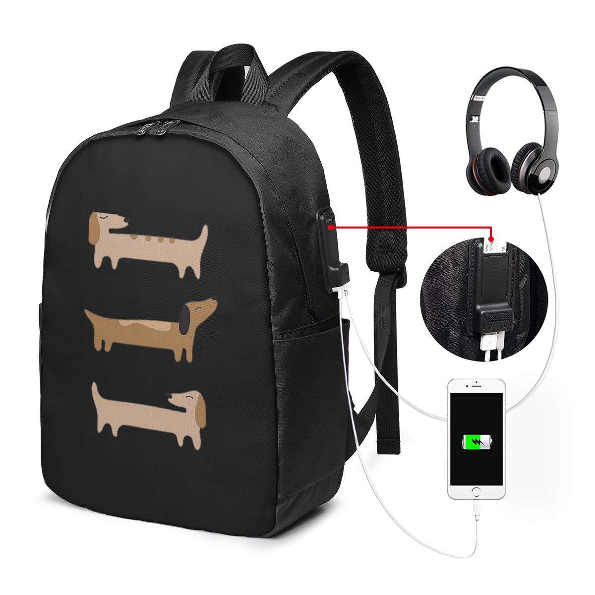 Home Decor - Dachshund Backpac - đánh giá và giá Home Decoration
