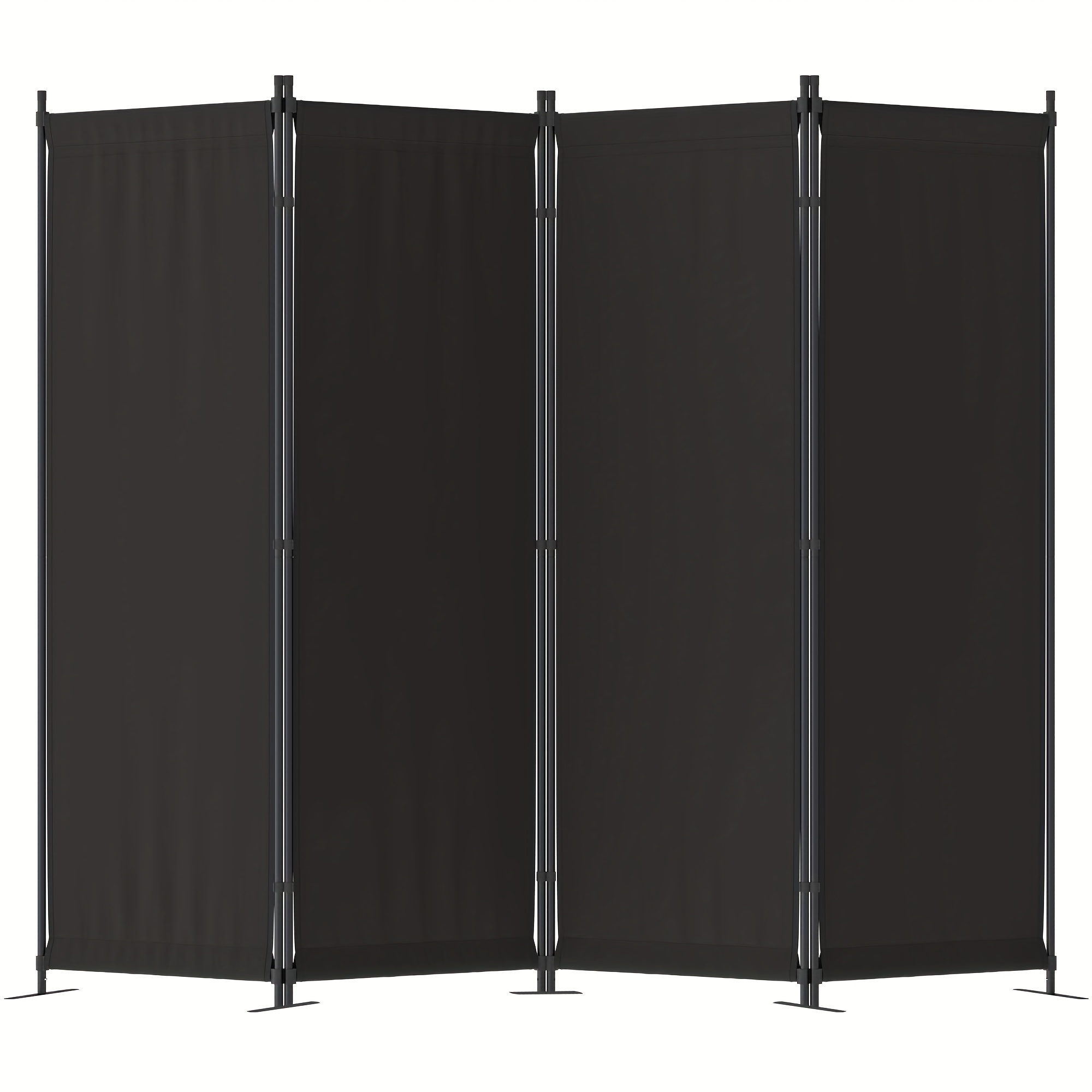 4-Panel Modern Black Privacy S - đánh giá và giá Room Divider Screen