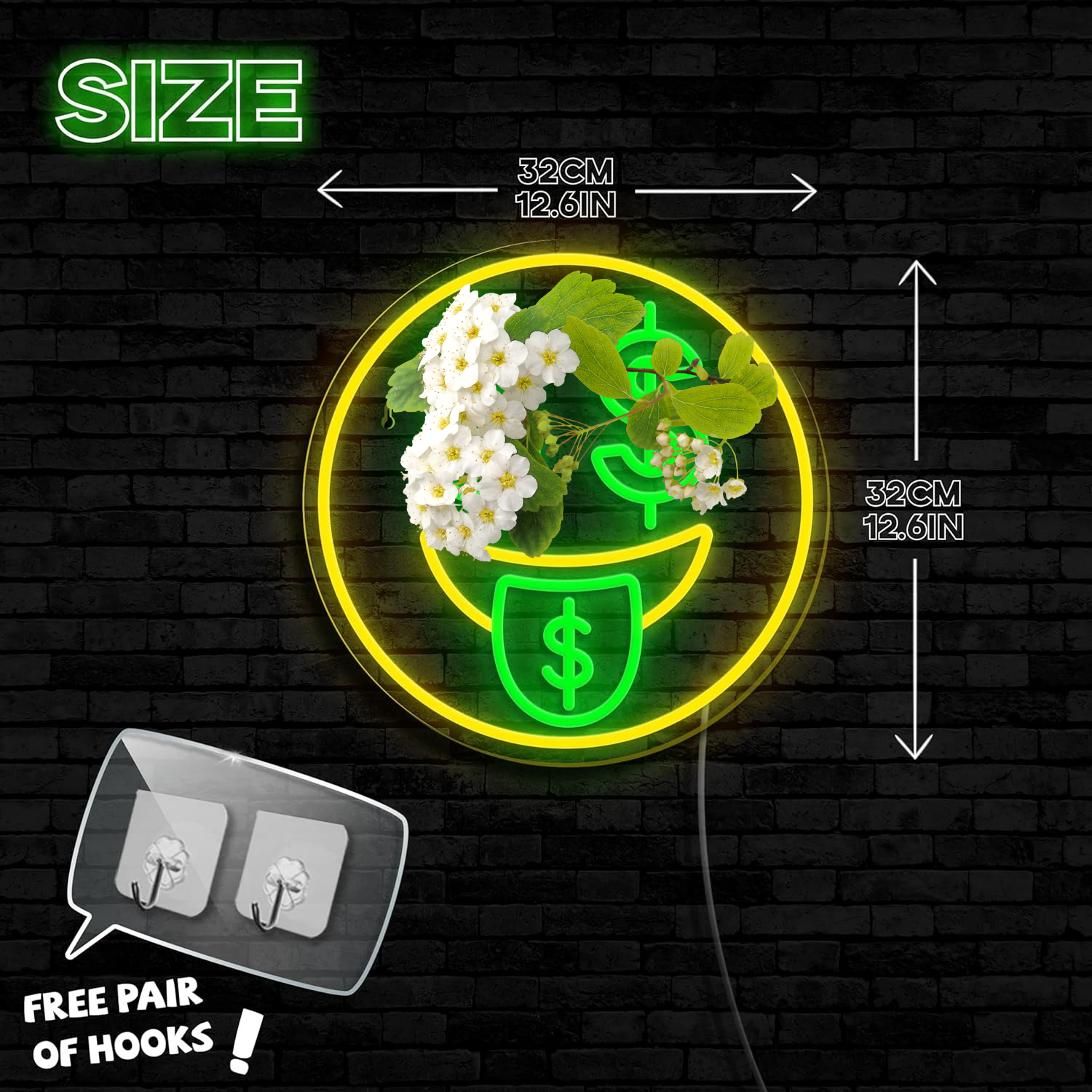 Money Neon Sign LED Night Ligh - đánh giá và giá Home Decor Emoji