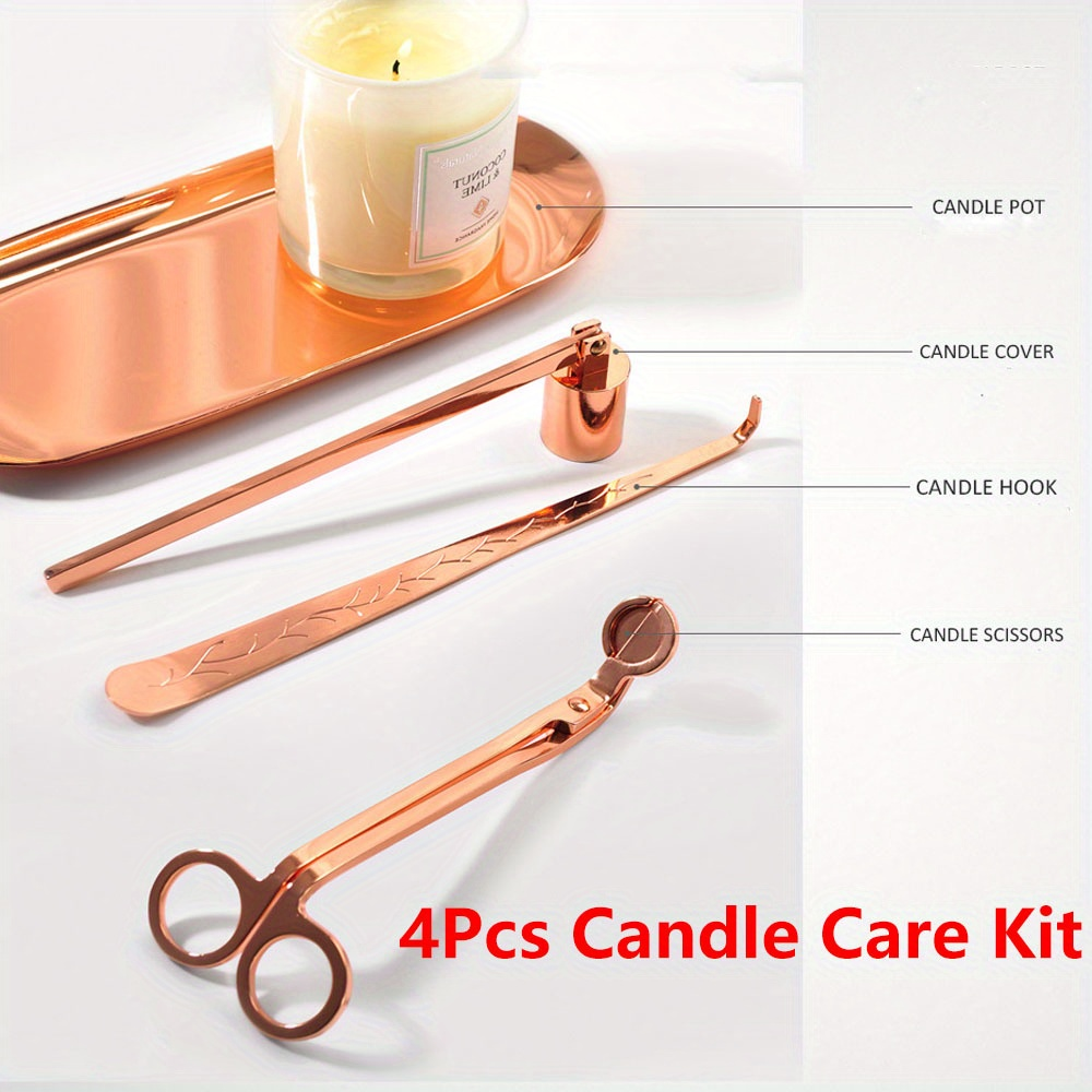 4pcs/set Luxury Candle Care Ki - đánh giá và giá Home Decor Zen