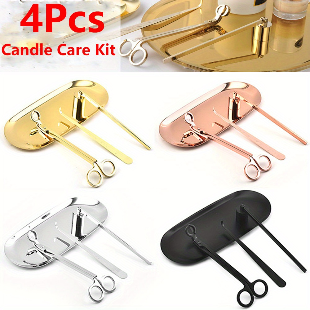 4pcs/set Luxury Candle Care Ki - đánh giá và giá Home Decor Zen