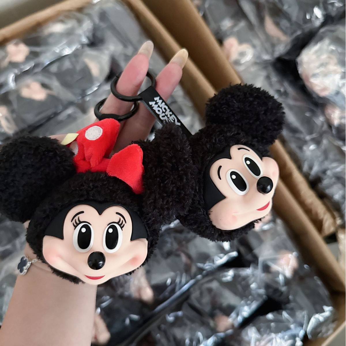 Mickey Minnie Plush Doll Keych - đánh giá và giá Home Decor Zen