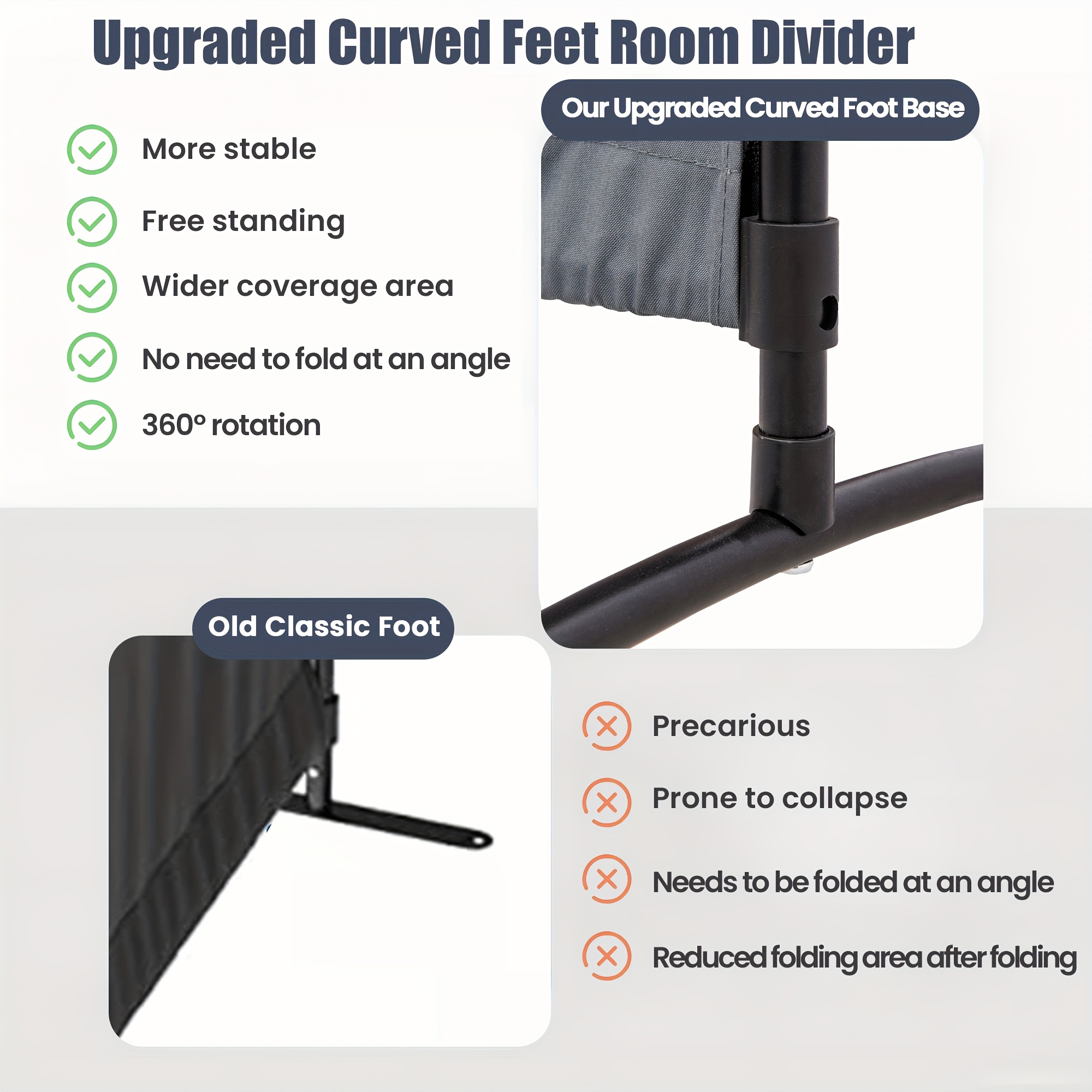 Room Divider Folding Privacy S - đánh giá và giá Home Decoration