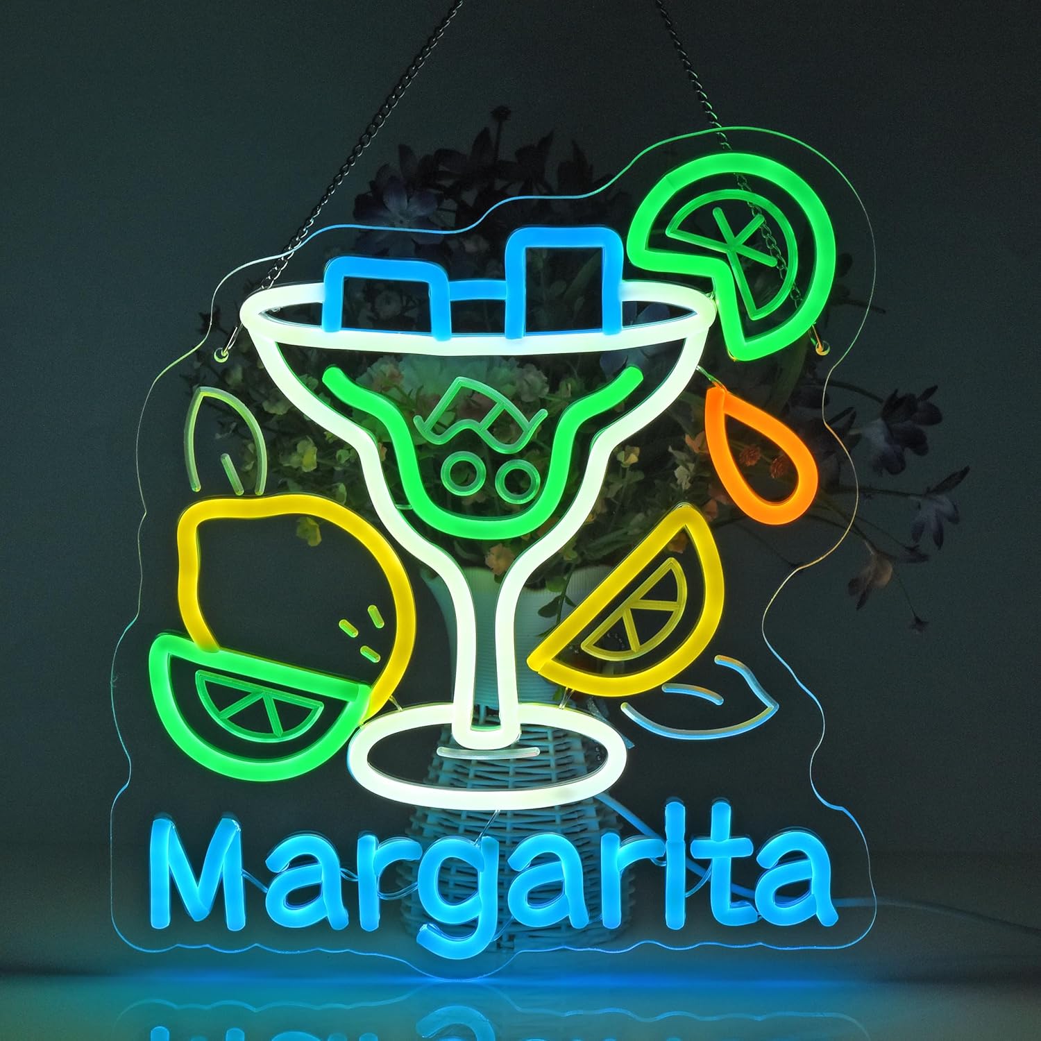 Margarita Neon Sign Wall Art D - đánh giá và giá Home Decor Lighting