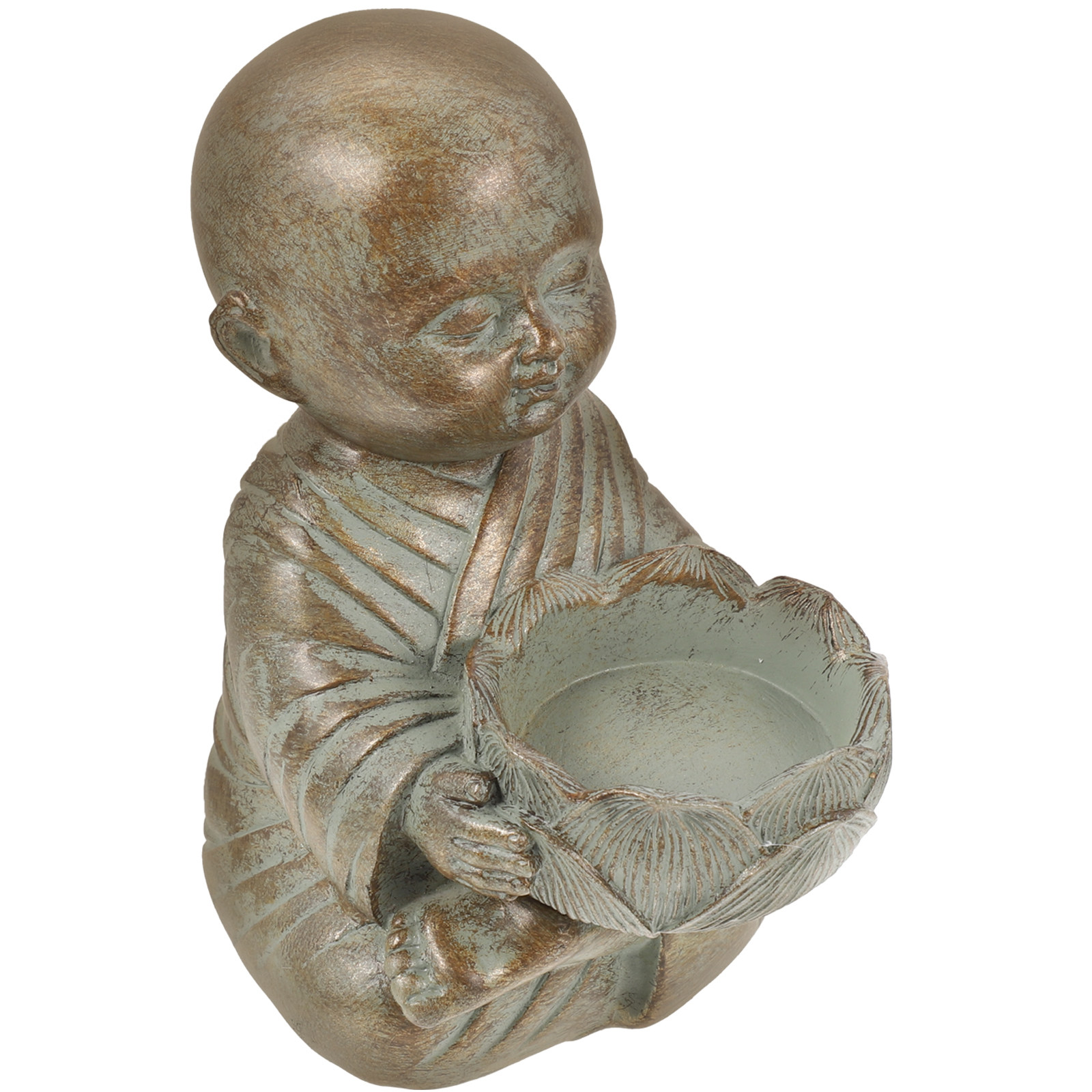 Little Zen Monk Resin Sculptur - đánh giá và giá Home Decor Zen